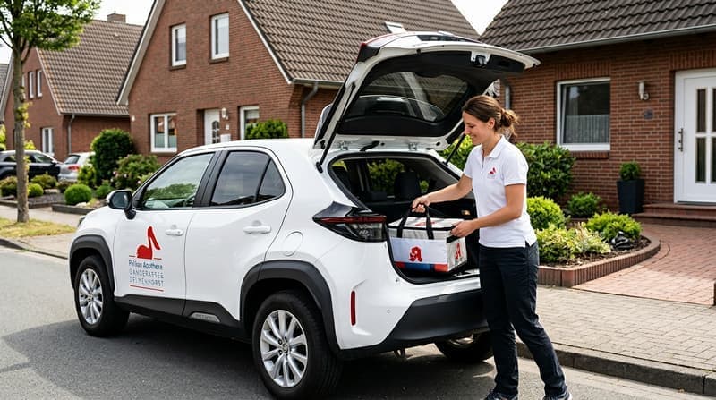 Medikamenten-Lieferung wird sorgfältig vorbereitet