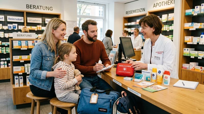 Reisevorbereitung mit passender Reiseapotheke